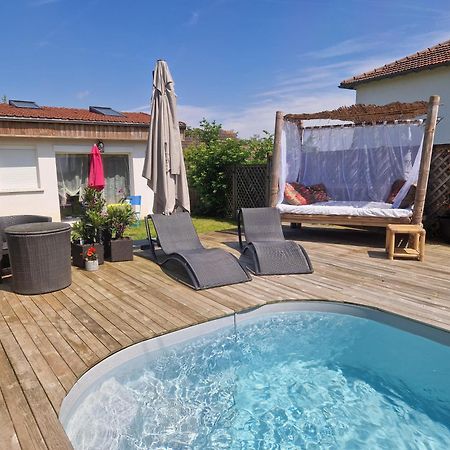 La Serenite Balinaise, Chambre Et Sdb Privee, Jardin , Piscine Et Jacuzzi En Saison, Pres De Chantilly, Parc Asterix Et Cdg Et Paris En 20' Orry-La-Ville Bagian luar foto