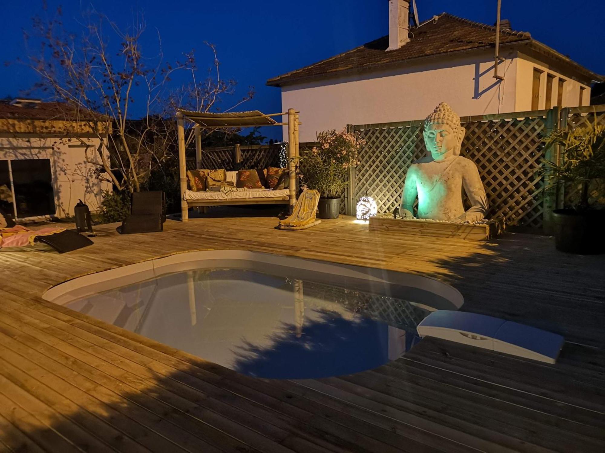 La Serenite Balinaise, Chambre Et Sdb Privee, Jardin , Piscine Et Jacuzzi En Saison, Pres De Chantilly, Parc Asterix Et Cdg Et Paris En 20' Orry-La-Ville Bagian luar foto