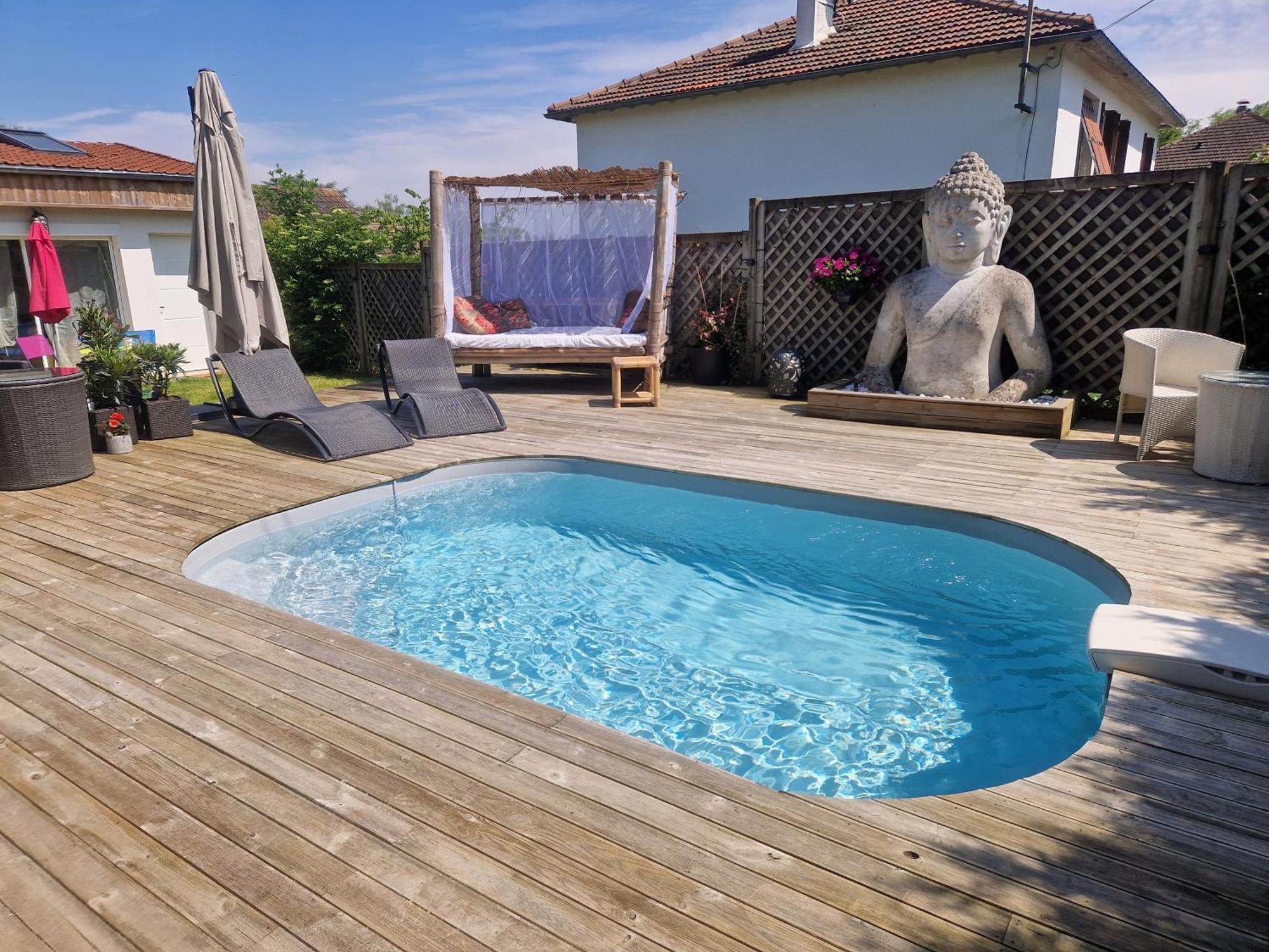 La Serenite Balinaise, Chambre Et Sdb Privee, Jardin , Piscine Et Jacuzzi En Saison, Pres De Chantilly, Parc Asterix Et Cdg Et Paris En 20' Orry-La-Ville Bagian luar foto