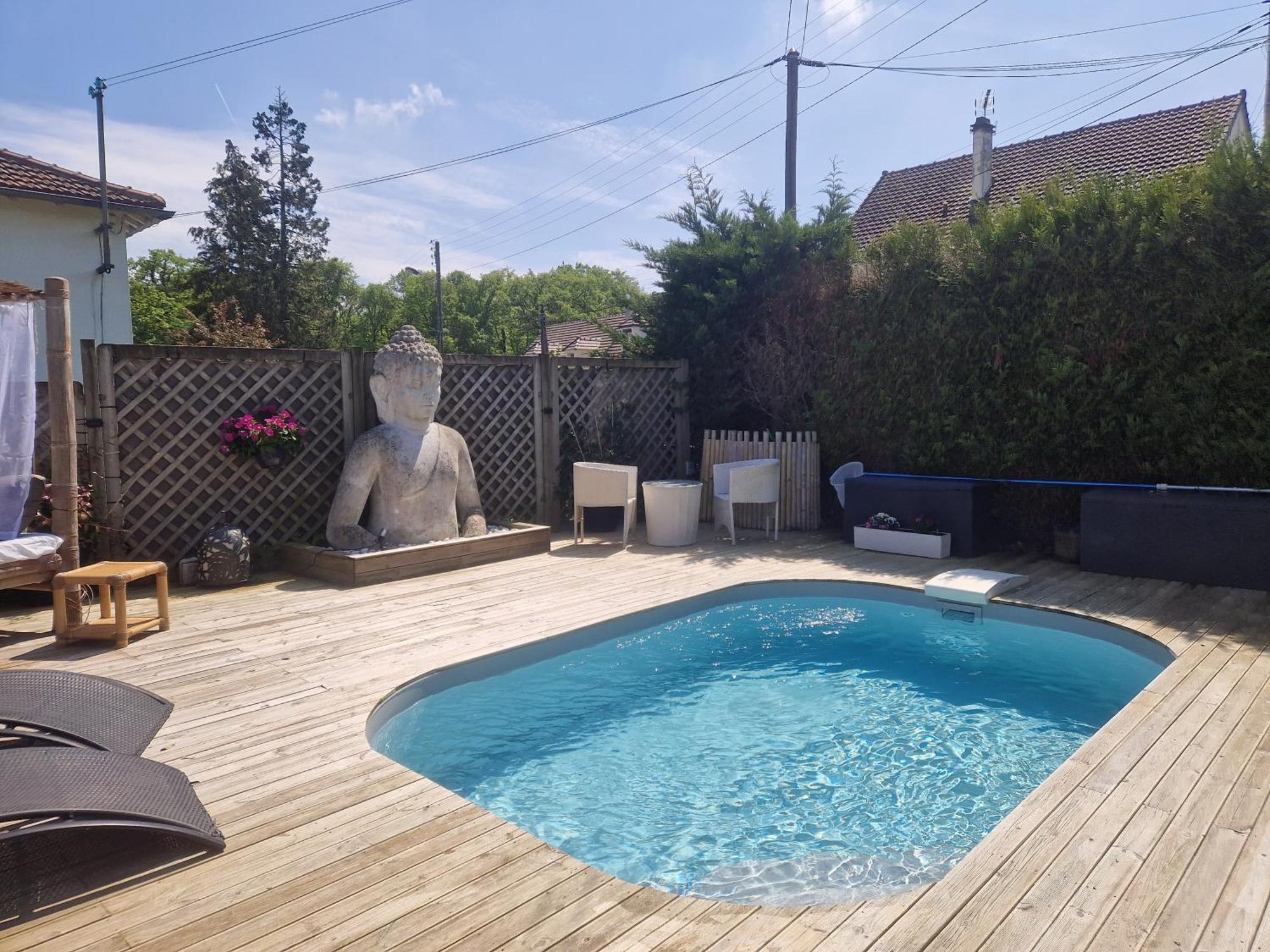 La Serenite Balinaise, Chambre Et Sdb Privee, Jardin , Piscine Et Jacuzzi En Saison, Pres De Chantilly, Parc Asterix Et Cdg Et Paris En 20' Orry-La-Ville Bagian luar foto